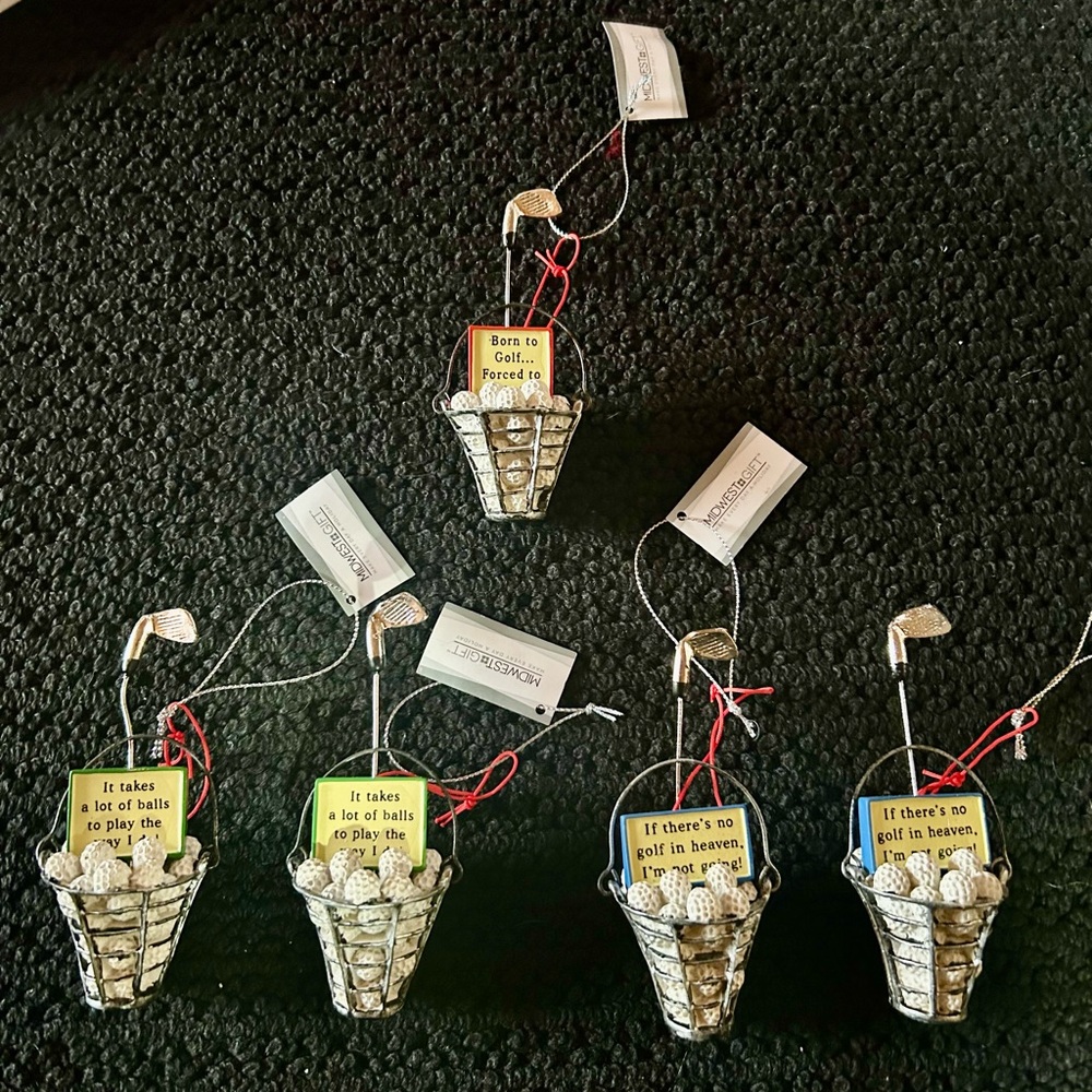 Fun Golf 🏌️‍♂️🏌️‍♀️🏌️Ornaments